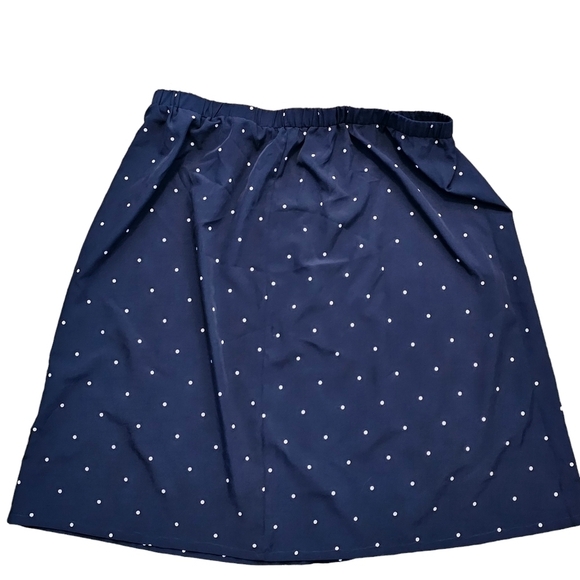 Cute polkadot navy skirt 4XL - Picture 1 of 2